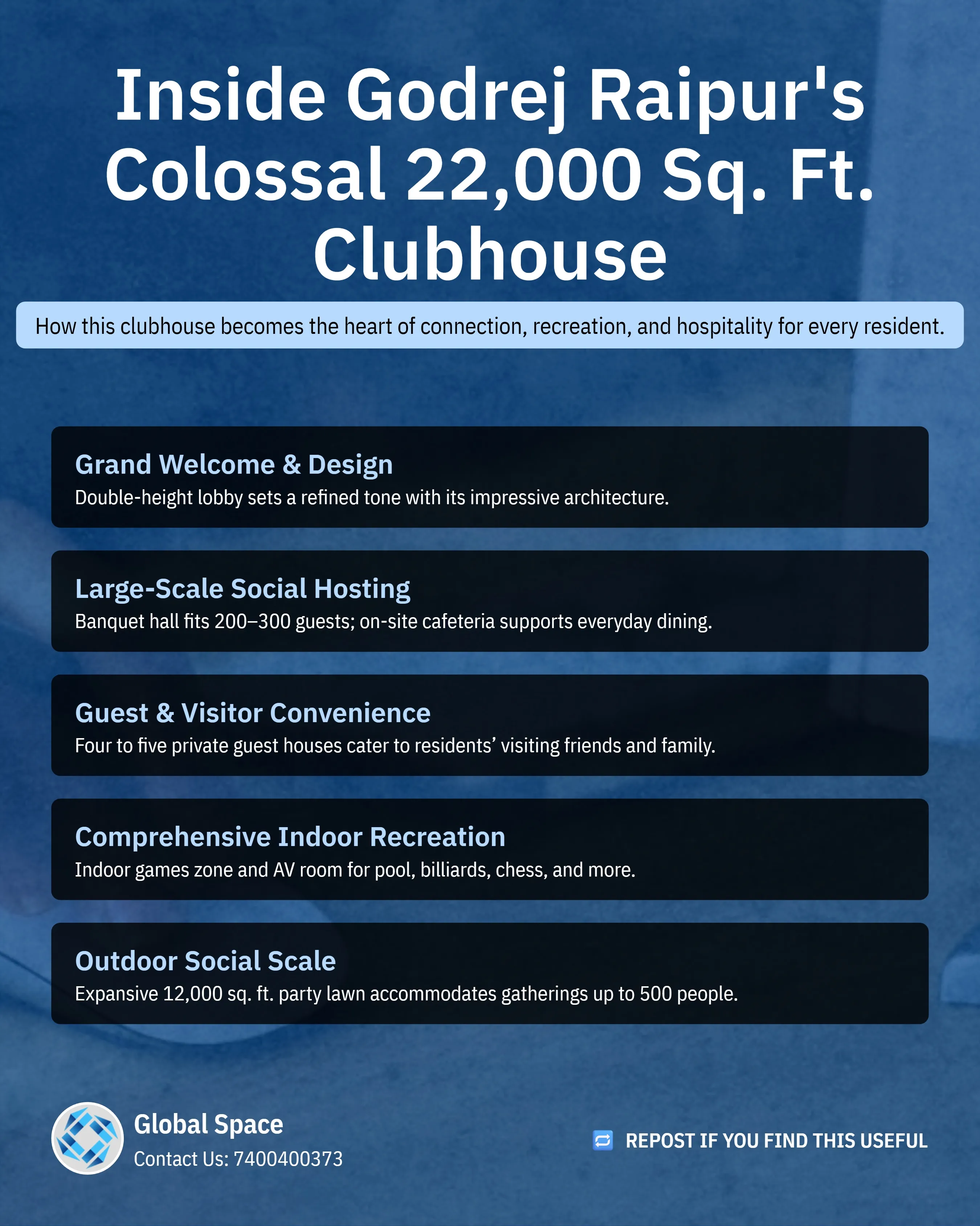 Godrej Raipur Sports Facilities